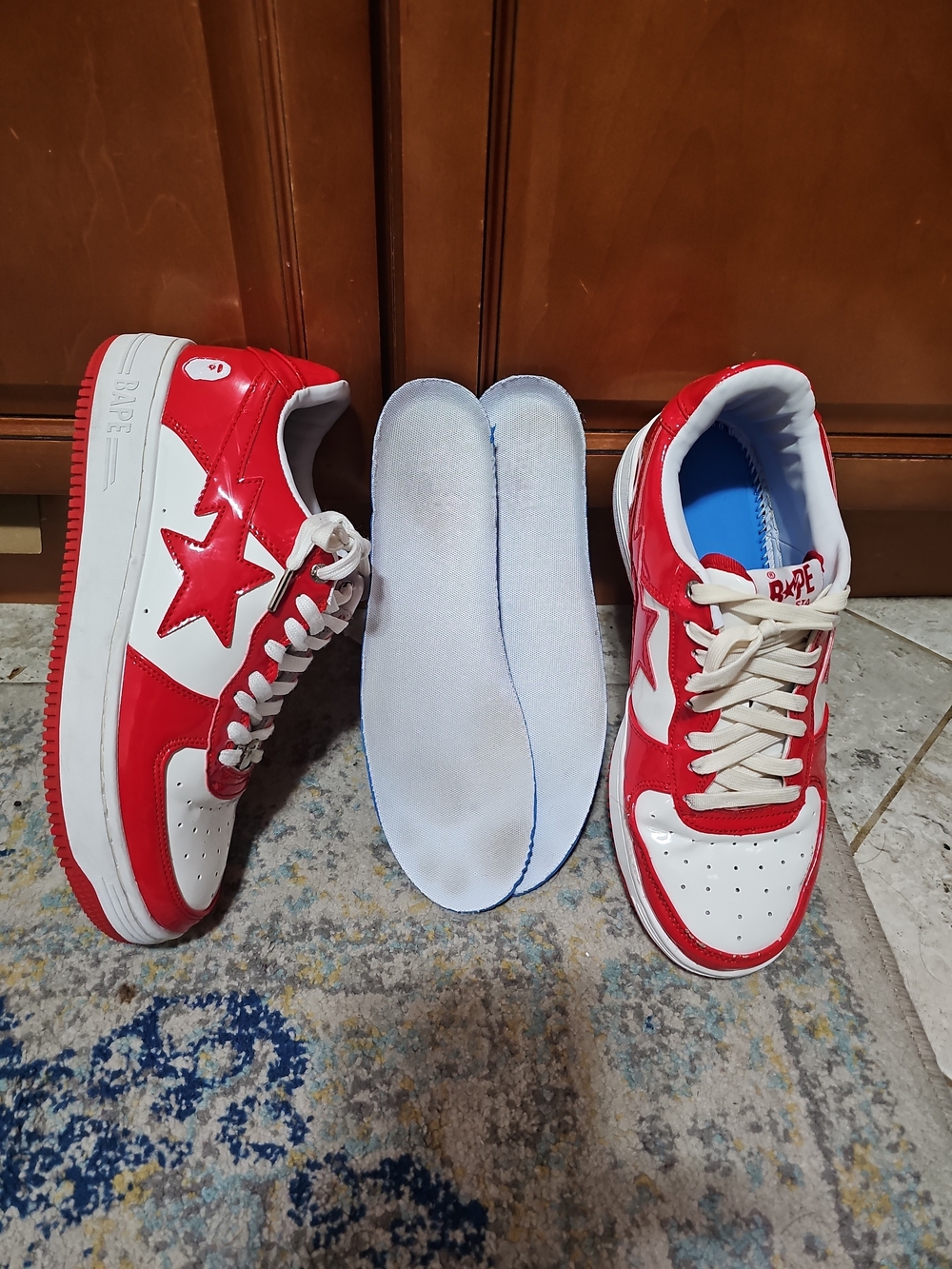 A Bathing Ape Bape Sta Men Sneakers Size 11
